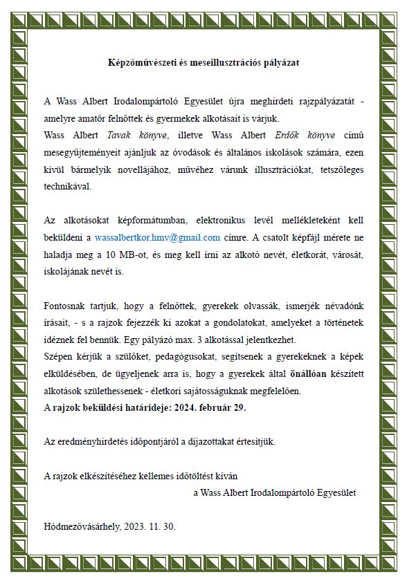 felhivas kepe